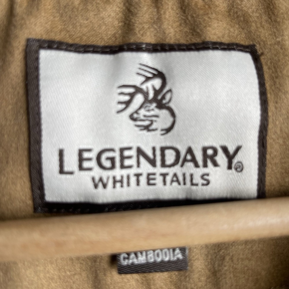 Legendary Whitetails Shirt Mens 4XT Desert Aztec Elbow Patches Button Up - Picture 3 of 8